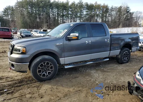 2008 Ford F150 Supercrew из США, поврежденный, VIN 1FTPW14528FA05556